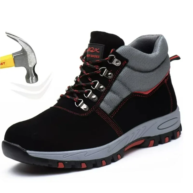 Leather Work Boots - Botas de seguridad de alta calidad