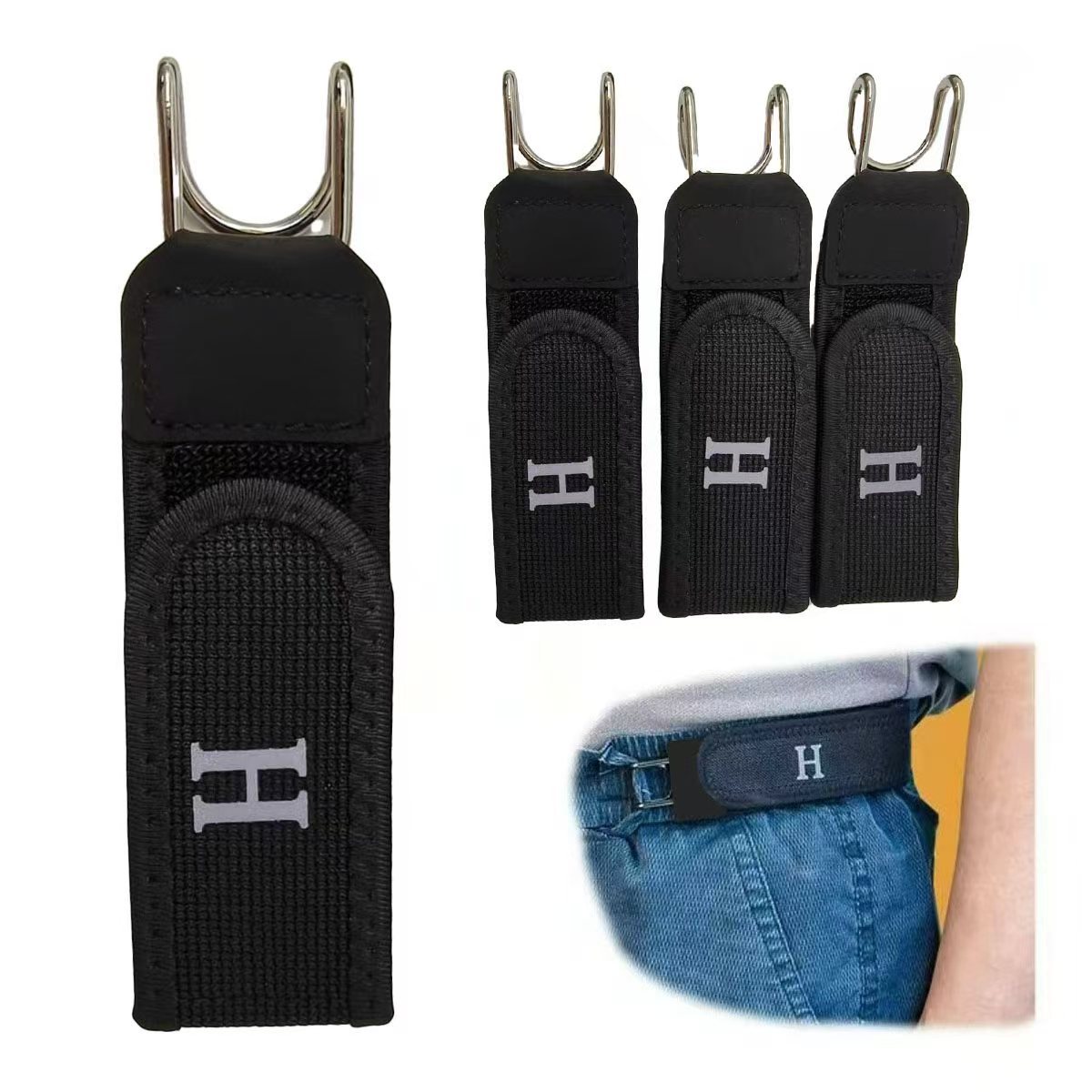 Leatherwork Essentials - Cinturones Elásticos sin Hebilla con Gancho