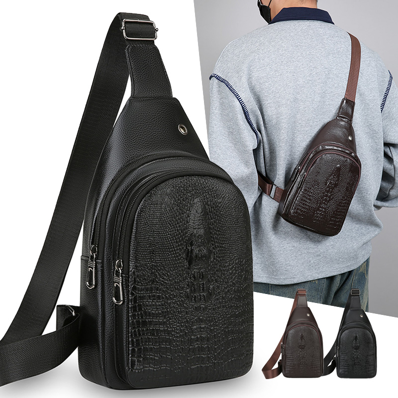 Leatherwork Essentials - Versátil bolso bandolera de cuero PU: