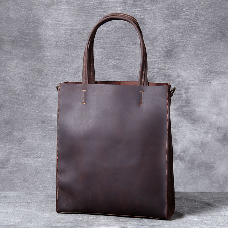 Bolso de mano Vintage de cuero - Leather Work Bag Laptop reseña y precio