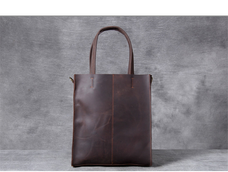 Bolso de mano Vintage de cuero - Leather Work Bag Laptop reseña y precio