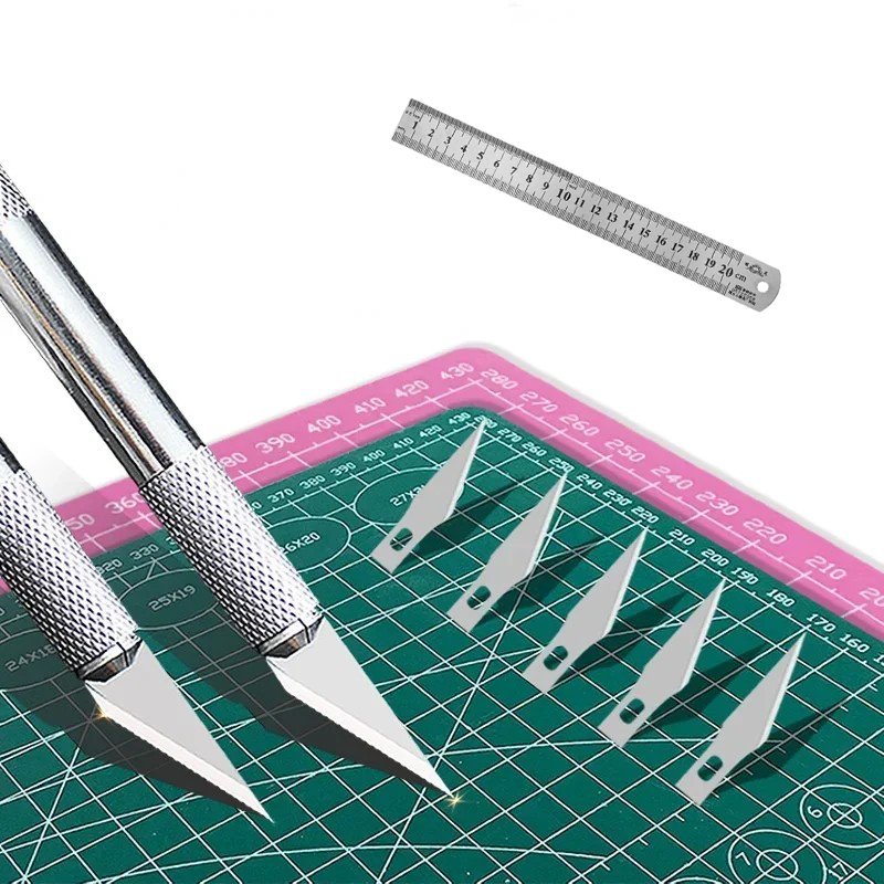 Almohadilla de corte A3, juego - Leatherwork Table reseña y precio