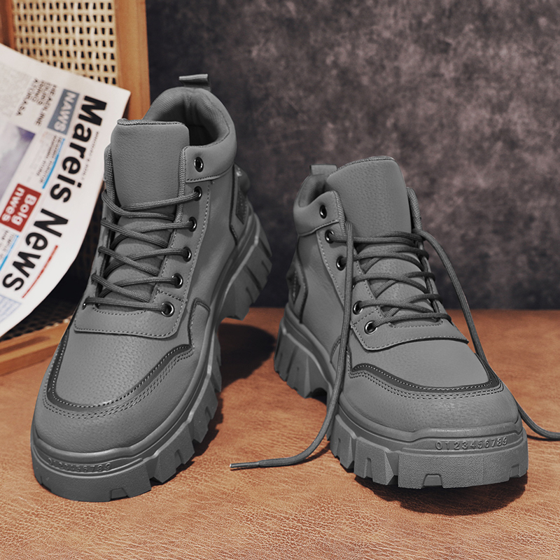 Botas de Senderismo para Hombr - Leather Work Boots reseña y precio