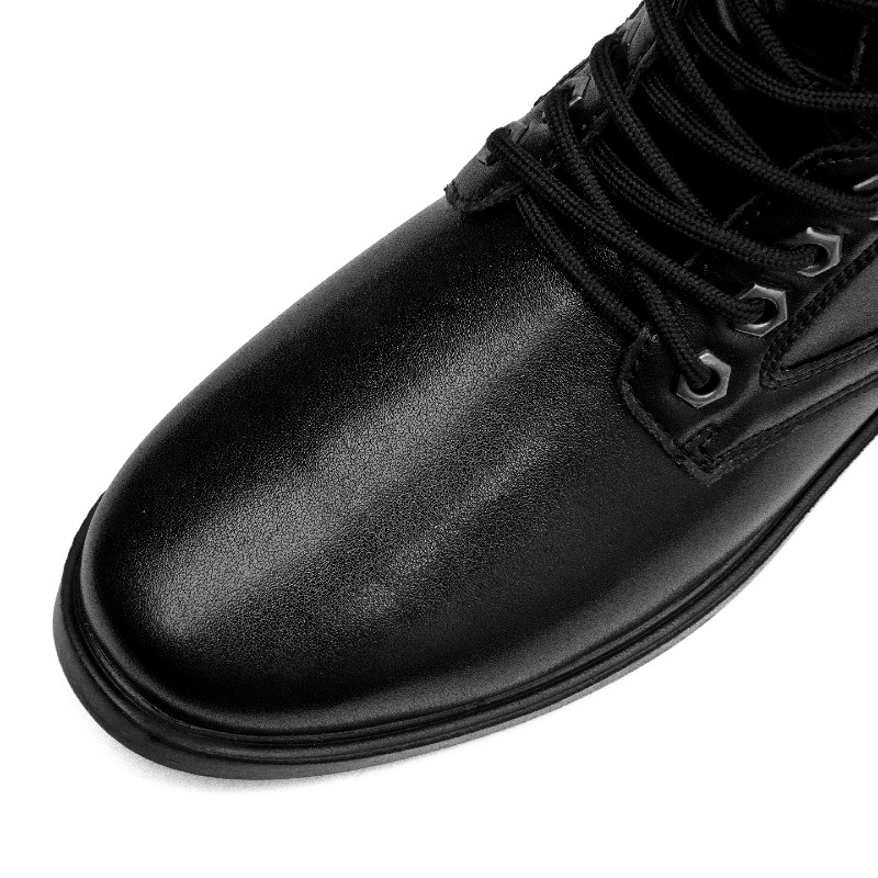 Botas de Cuero de Caña Alta, B - Leather Work Boots reseña y precio