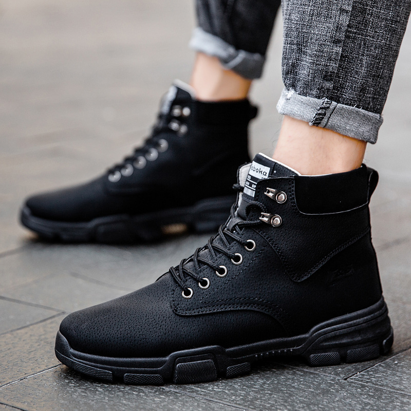 Botas de Cuero Transpirables d - Leather Work Boots reseña y precio