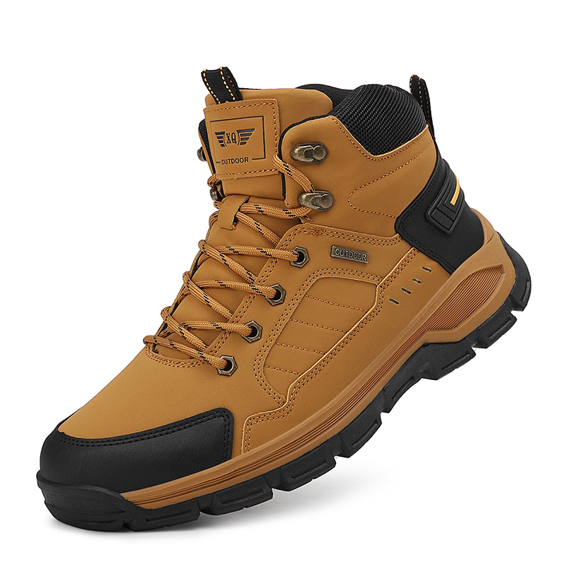 Nuevas botas de otoño para hom - Leather Work Boots reseña y precio