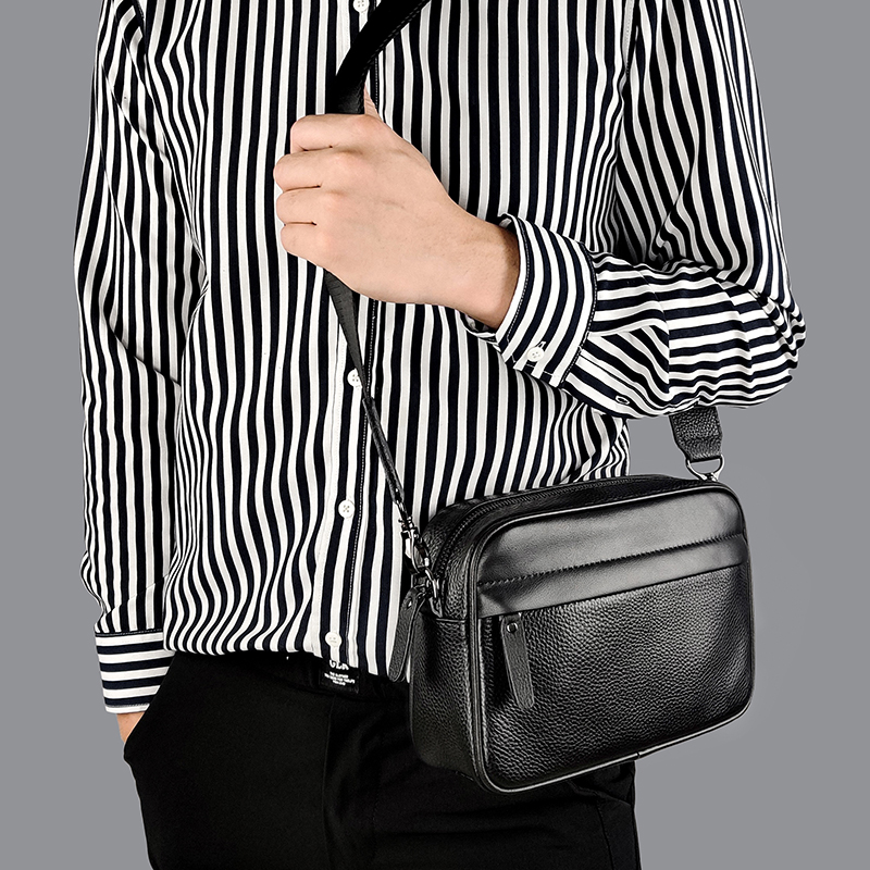 Bolso de Hombro de Cuero Genui - Leather Work Bag Laptop reseña y precio