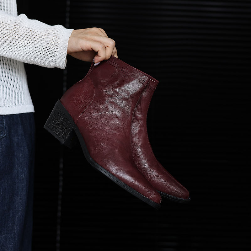 Nuevas Botas de Mujer de Cuero - Leather Work Women Shoes reseña y precio