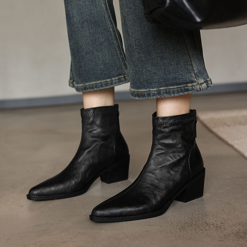 Nuevas Botas de Mujer de Cuero - Leather Work Women Shoes reseña y precio