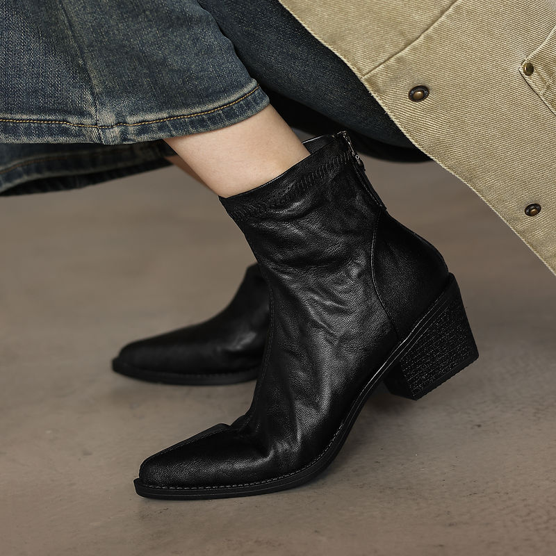 Nuevas Botas de Mujer de Cuero - Leather Work Women Shoes reseña y precio
