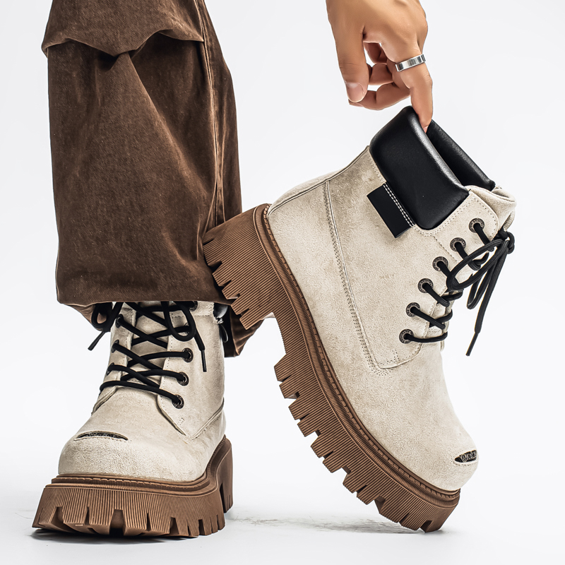 Botas Clásicas de Caña Alta pa - Leather Work Boots reseña y precio