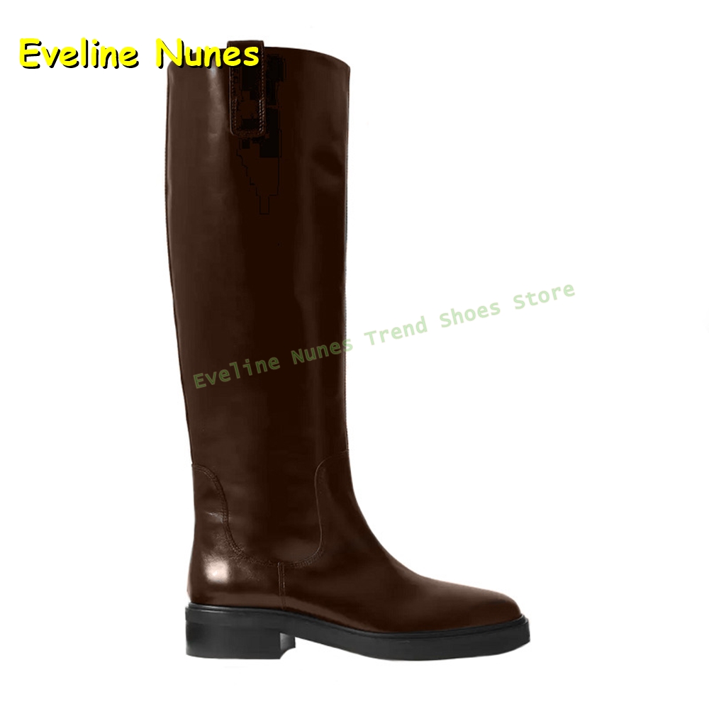 Botas Altas de Cuero Negro par - Leather Work Women Shoes reseña y precio