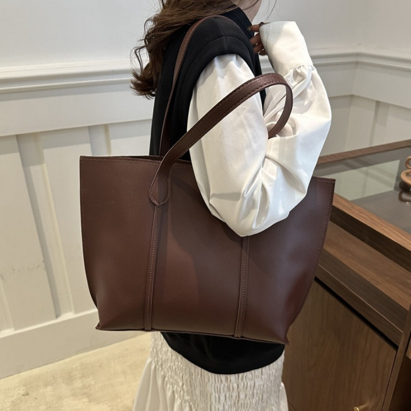 Bolso de Hombro Retro de Piel  - Leather Work Bag Laptop reseña y precio