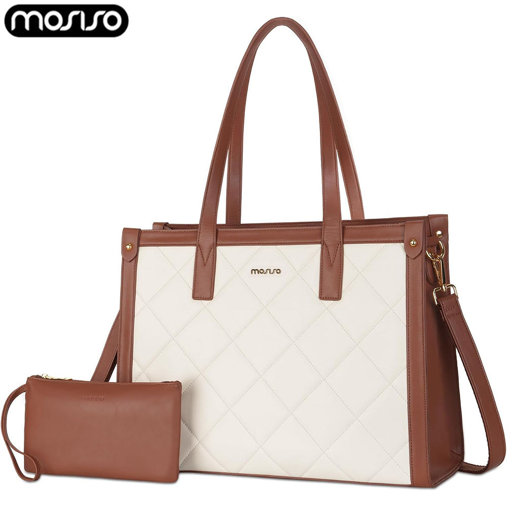 Bolso impermeable para ordenad - Leather Work Bag Laptop reseña y precio
