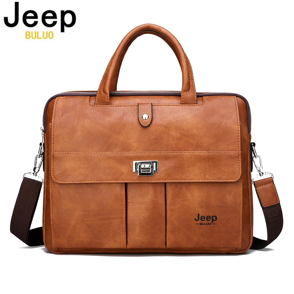 Maletín de Cuero para Hombre J - Leather Work Bag Laptop reseña y precio
