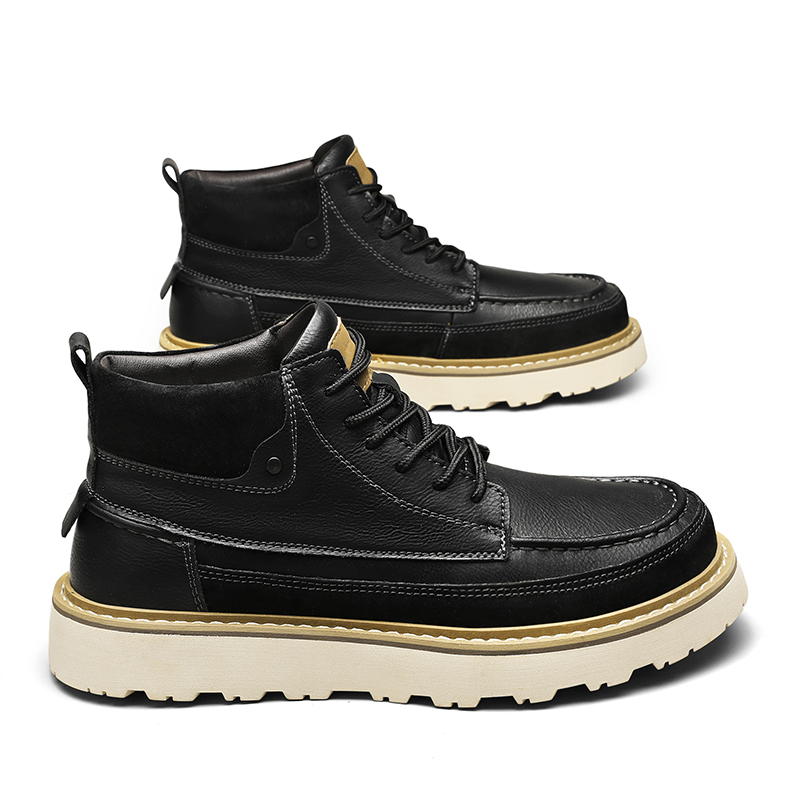 Botas de trabajo para hombre,  - Leather Work Boots reseña y precio